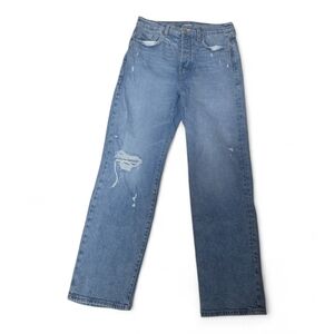 Old Navy Women's Blue Distressed Jeans